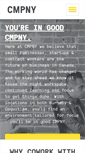Mobile Screenshot of cmpny.com